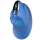Delux Mysz Pionowa M618XSD BT+2.4G RGB (niebieska) M618XSD (Blue) - 744189 - zdjęcie 3